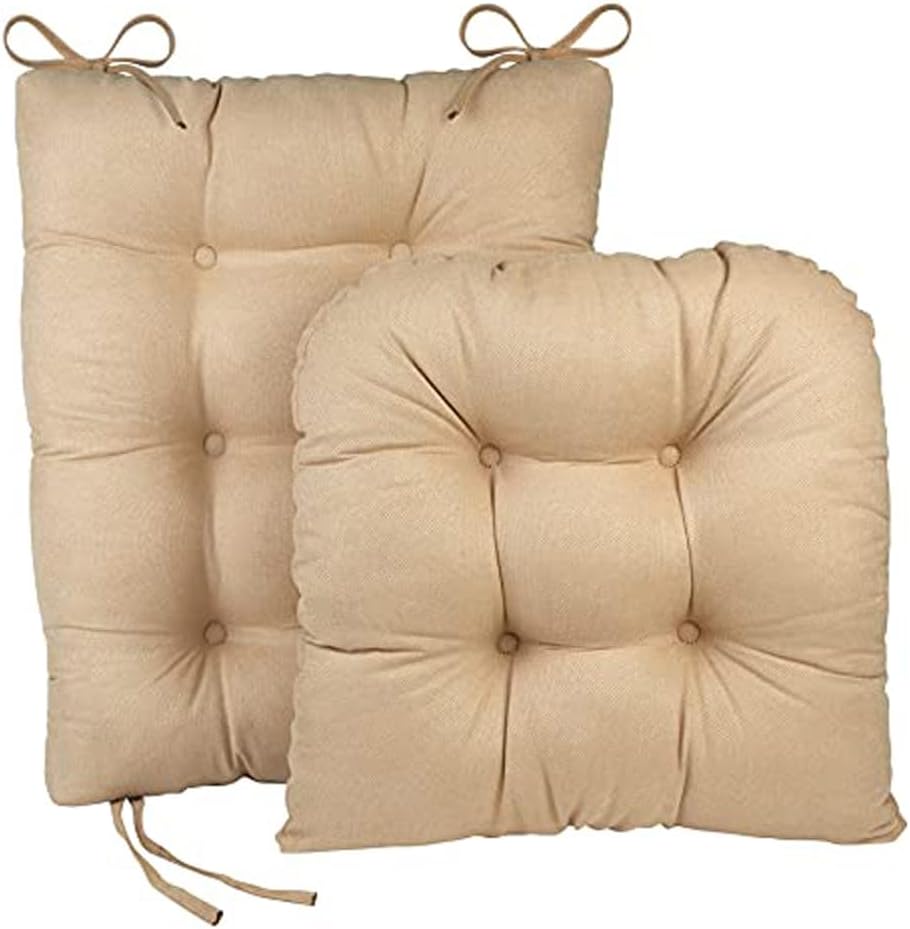 Klear Vu Omega Non-Slip Rocking Chair Cushion Set for Comfort