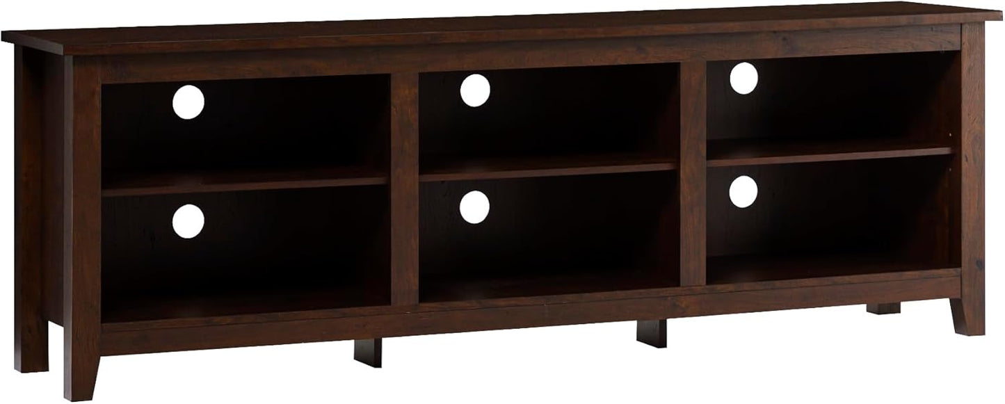 Spacious 80 Inch TV Console with Storage