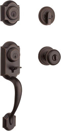 Kwikset Montara Front Door Handleset and Deadbolt Set - Venetian