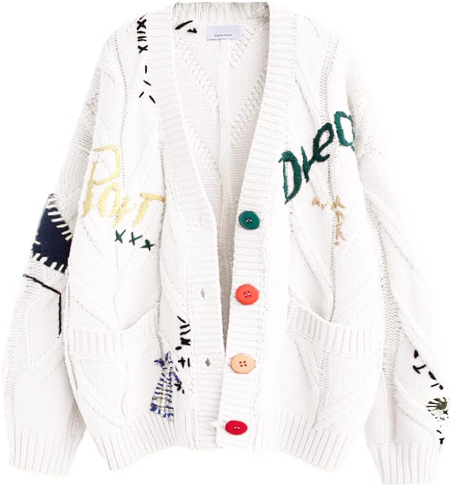 Women's Cable Knit Long Sleeve Open Front Cardigan for All Occasions