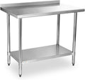 Stainless Steel Prep Table 24 x 36 in - NSF Commercial Work Table