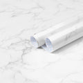 Peel and Stick Marble Contact Paper 15.7in x 393in - Removable Grey