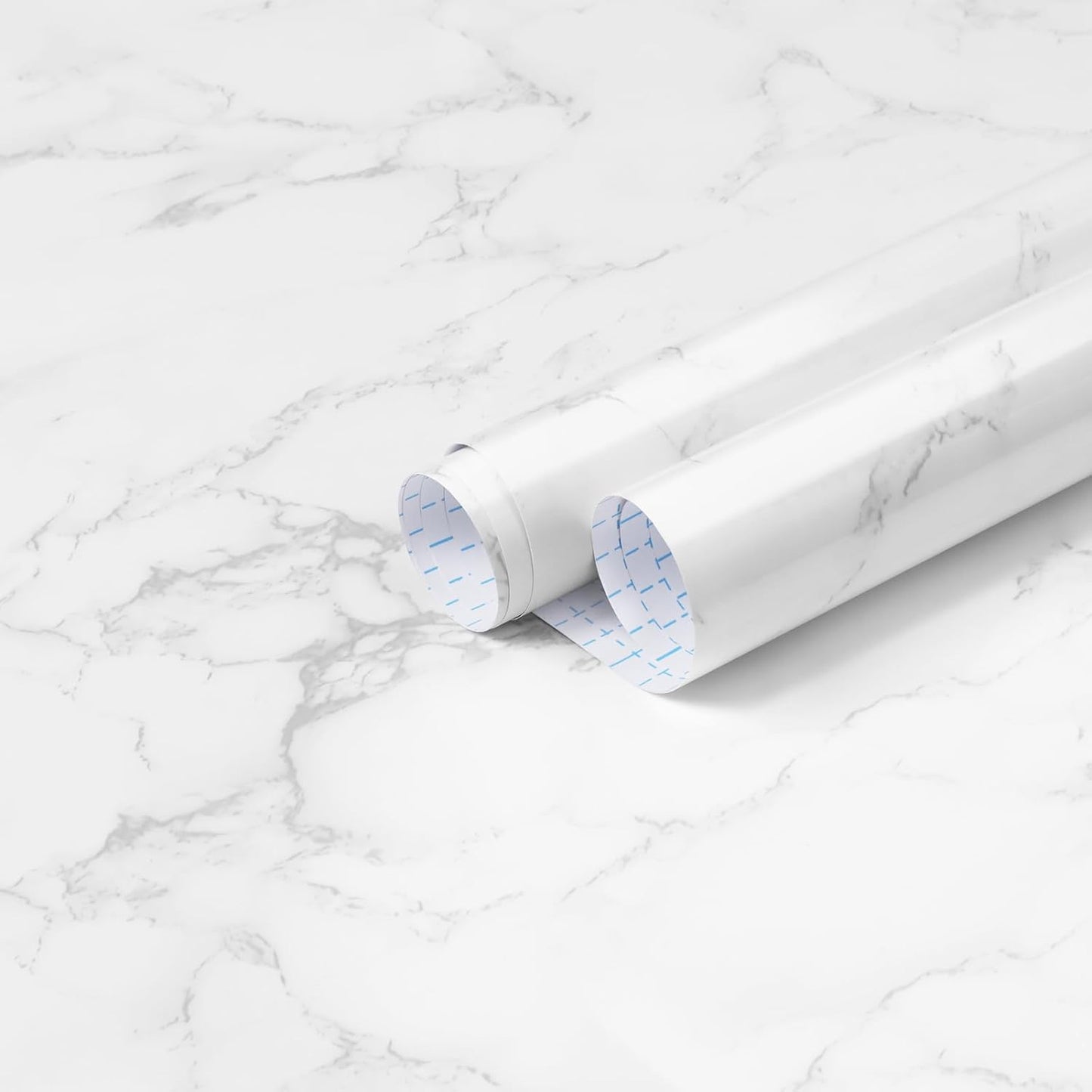 Peel and Stick Wallpaper for Modern Grey Marble Decor