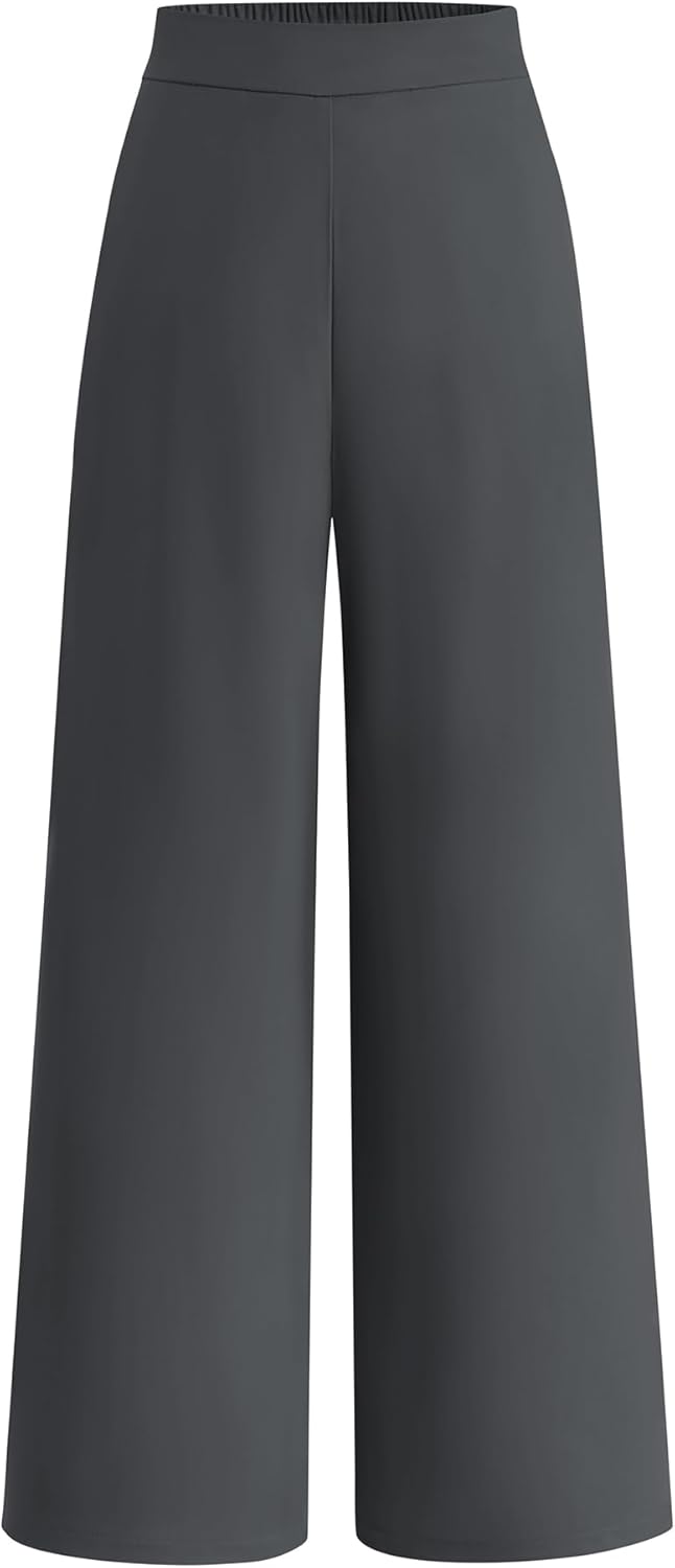 High Waisted Wide Leg Pants for Women - Business Casual Style