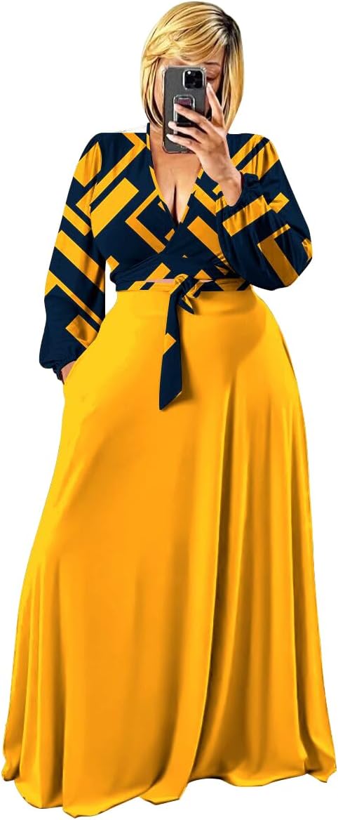 Plus Size Women's 2 Piece Outfits for Casual Chic Style