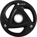 Gymenist Weight Plates for Men and Woman - Durable Rubber Grip