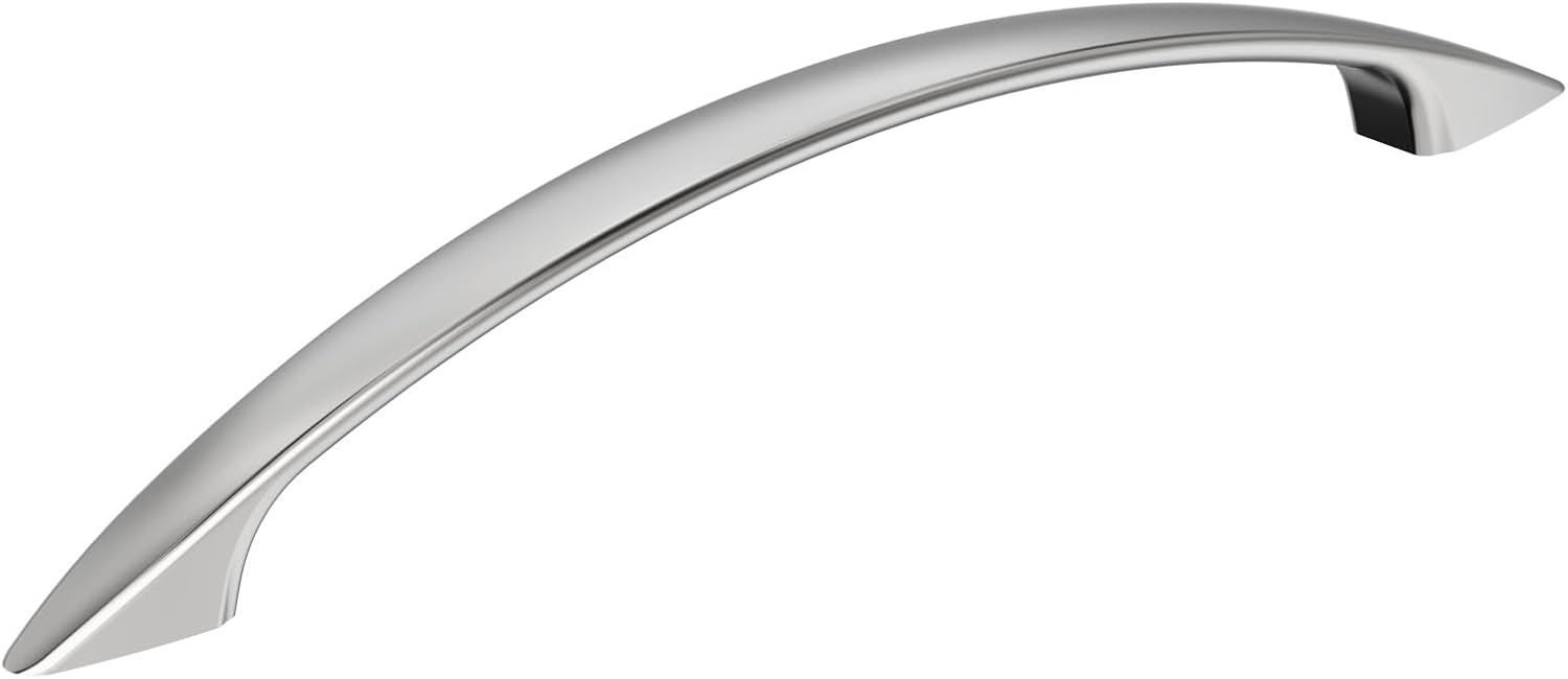 Amerock Arc 6-5/16 inch Polished Chrome Cabinet Pulls - 25 Pack