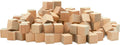 Birch Wood 3/4 in Unfinished Craft Blocks, Pack of 500 - Smooth