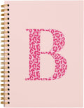 Leopard Initial Letter B Notebook Journal - Personalized Monogram