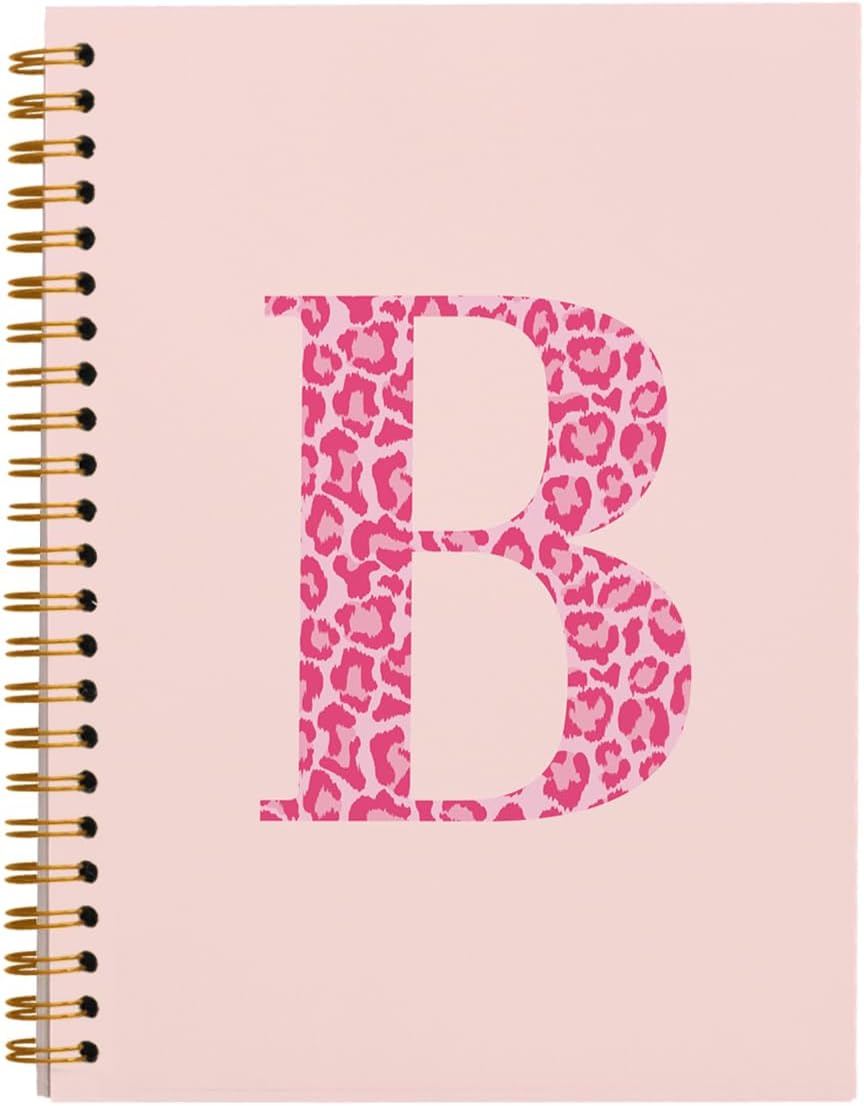 Personalized Boho Leopard Notebook for Her