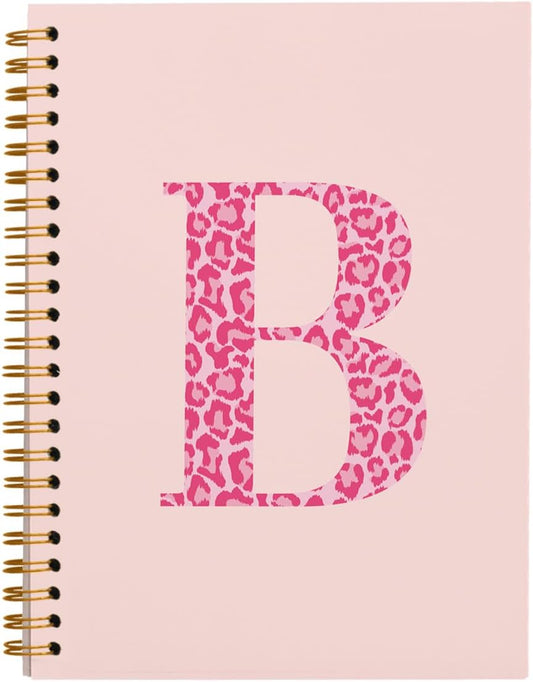 Personalized Boho Leopard Notebook for Her