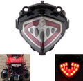MZS Motorcycle Tail Light Integrated LED Turn Signals for CBR500R