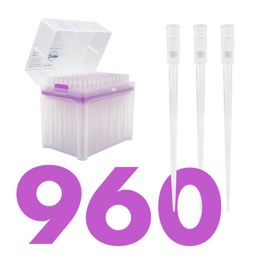 200uL Extended Universal Filter Racked Pipette Tips for Precision