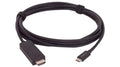USB C to HDMI A Cable 15 ft - 4K@30Hz Connection for Laptops
