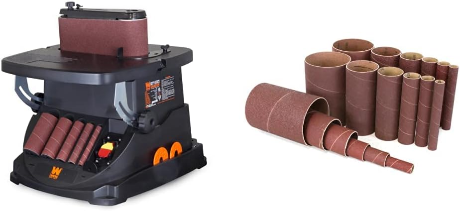 WEN 6524 Oscillating Belt and Spindle Sander with Sleeves