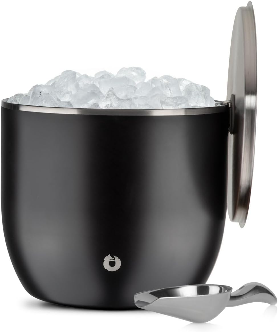 SNOWFOX XL Premium Vacuum Insulated Ice Bucket for Parties
