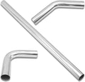 2.25 in DIY Mandrel Exhaust Pipe Kit 40 in Straight & Bends - Durable