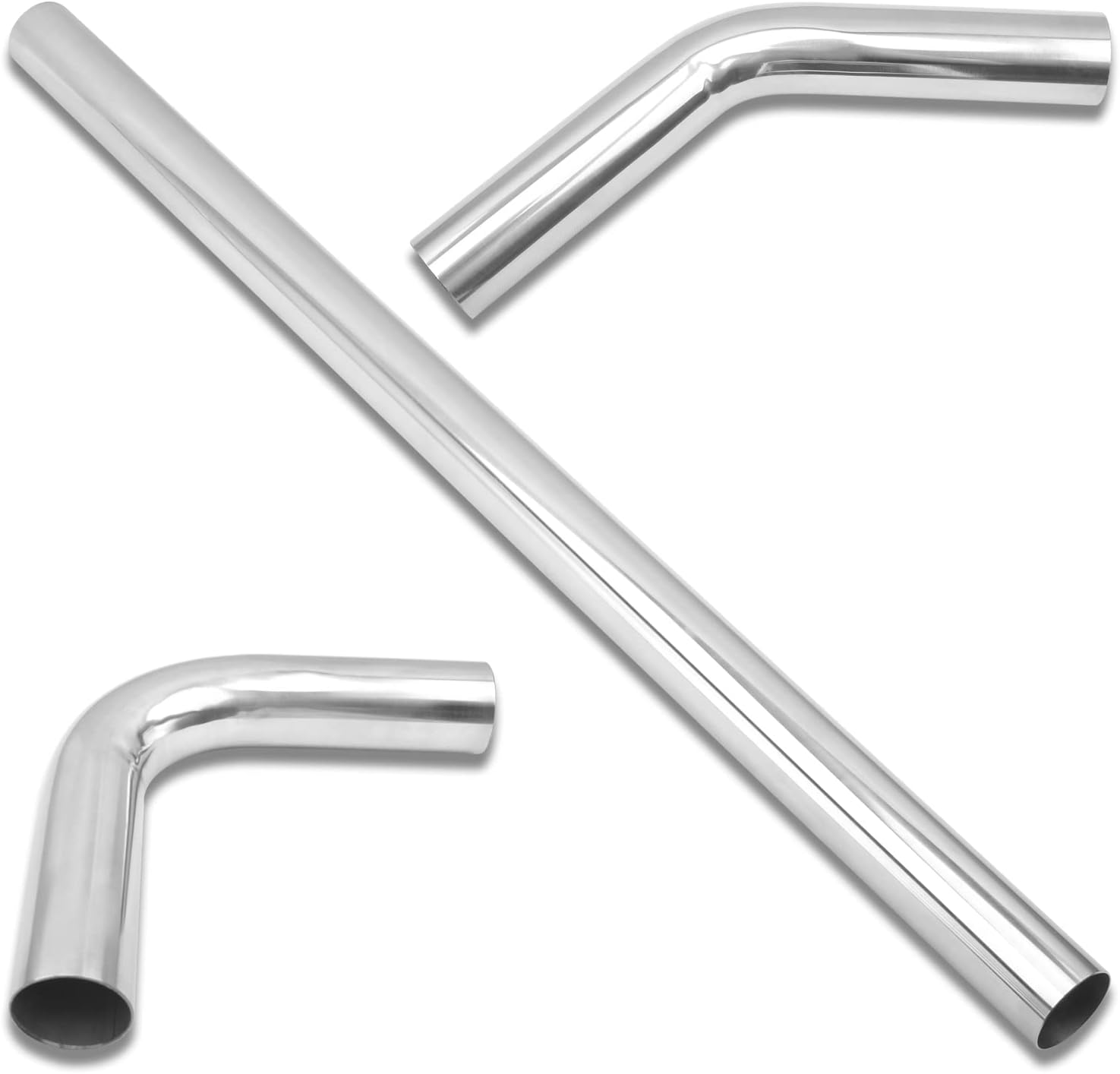 2.25 Inch DIY Custom Mandrel Exhaust Pipe Tube Kit for Vehicles