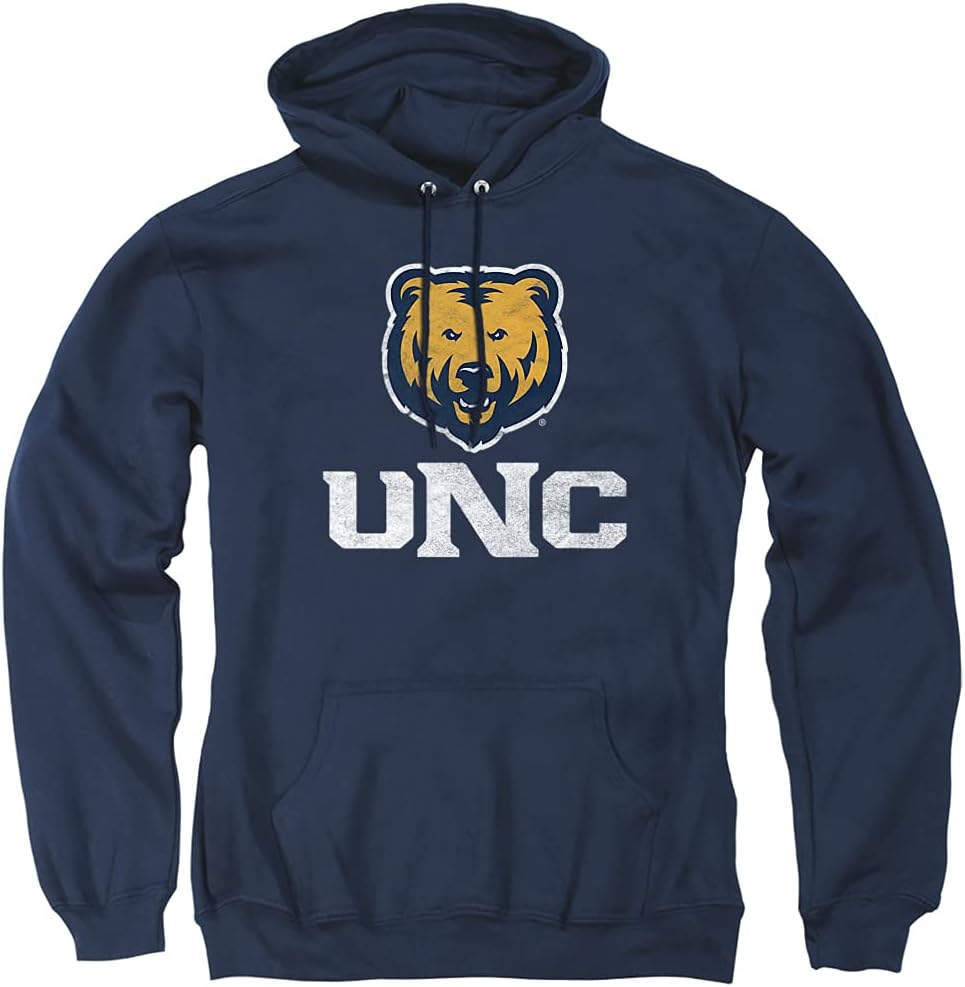 Official Collegiate Distressed Logo Hoodie for Everyday Wear