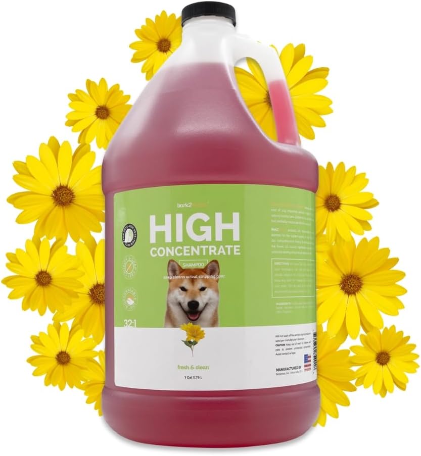 Bark2Basics High Concentrate Dog Shampoo for Deep Cleaning
