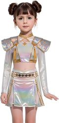 Demon Costume Anime Cosplay Skirt Set for Girls - Playful Stage Outfit