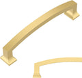 Brushed Gold Cabinet Pulls 5 in Hole Center 10 Pack - Classy Kitchen