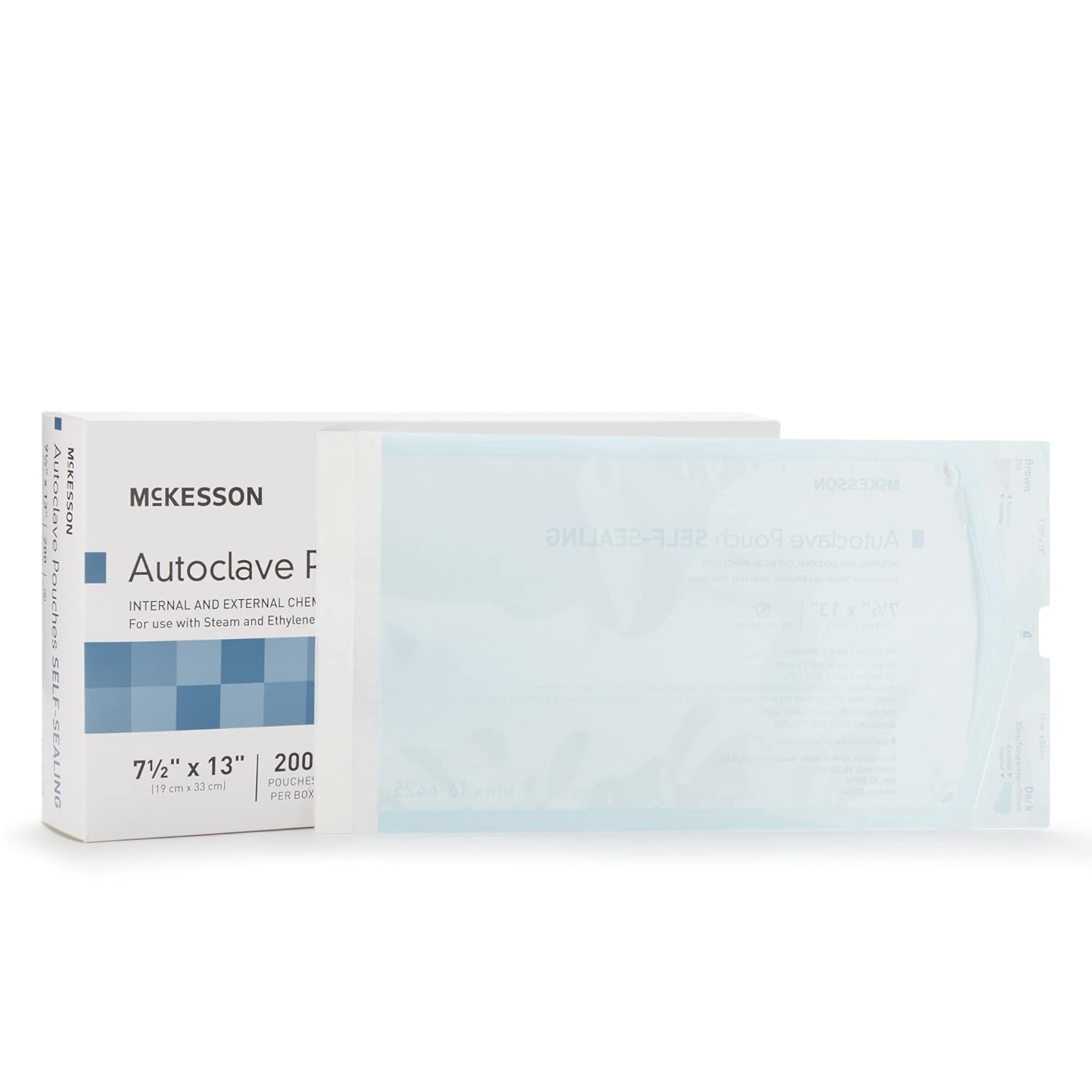 McKesson Autoclave Pouches for Steam and Ethylene Oxide Use