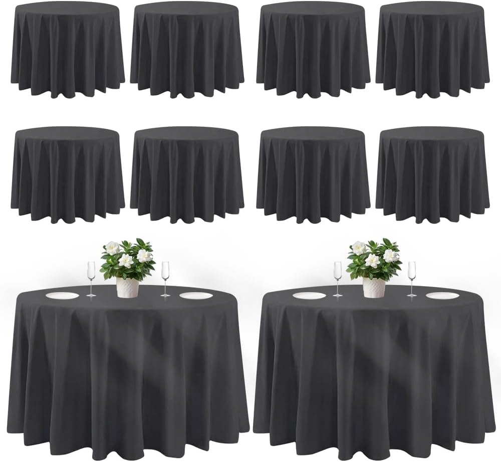 Cuckan 120 Inch Round Tablecloths for Elegant Events