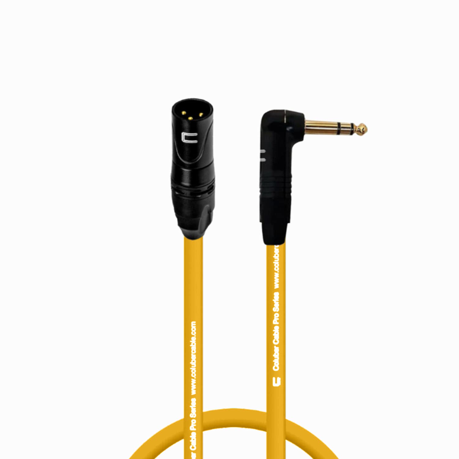 Balanced XLR Cable Male to Right Angle 1/4in TRS - 200 Feet
