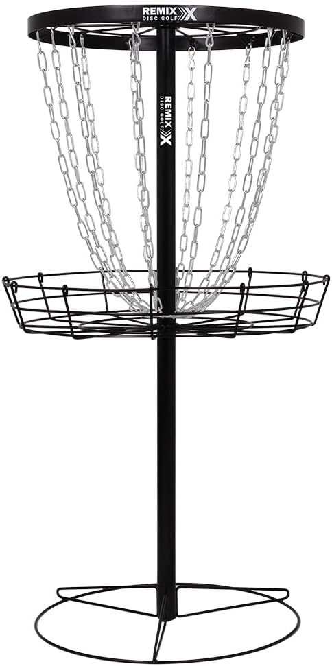 Remix Deluxe 12-Chain Practice Basket for Disc Golf Fun