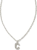 Kendra Scott Women's Short Pendant Necklace with Crystal Letters