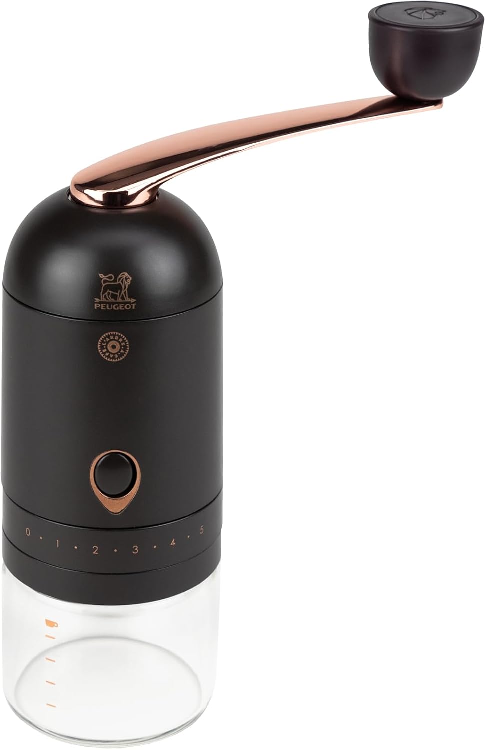 Peugeot 20cm Brown Coffee Grinder - Effortlessly Transform Beans!