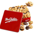 Mrs. Fields 60 Nibblers Signature Cookie Tin - Assorted Bite-Sized