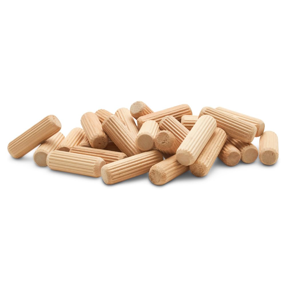 Wooden Dowel Pins for Woodworking and Crafts, Pack of 500