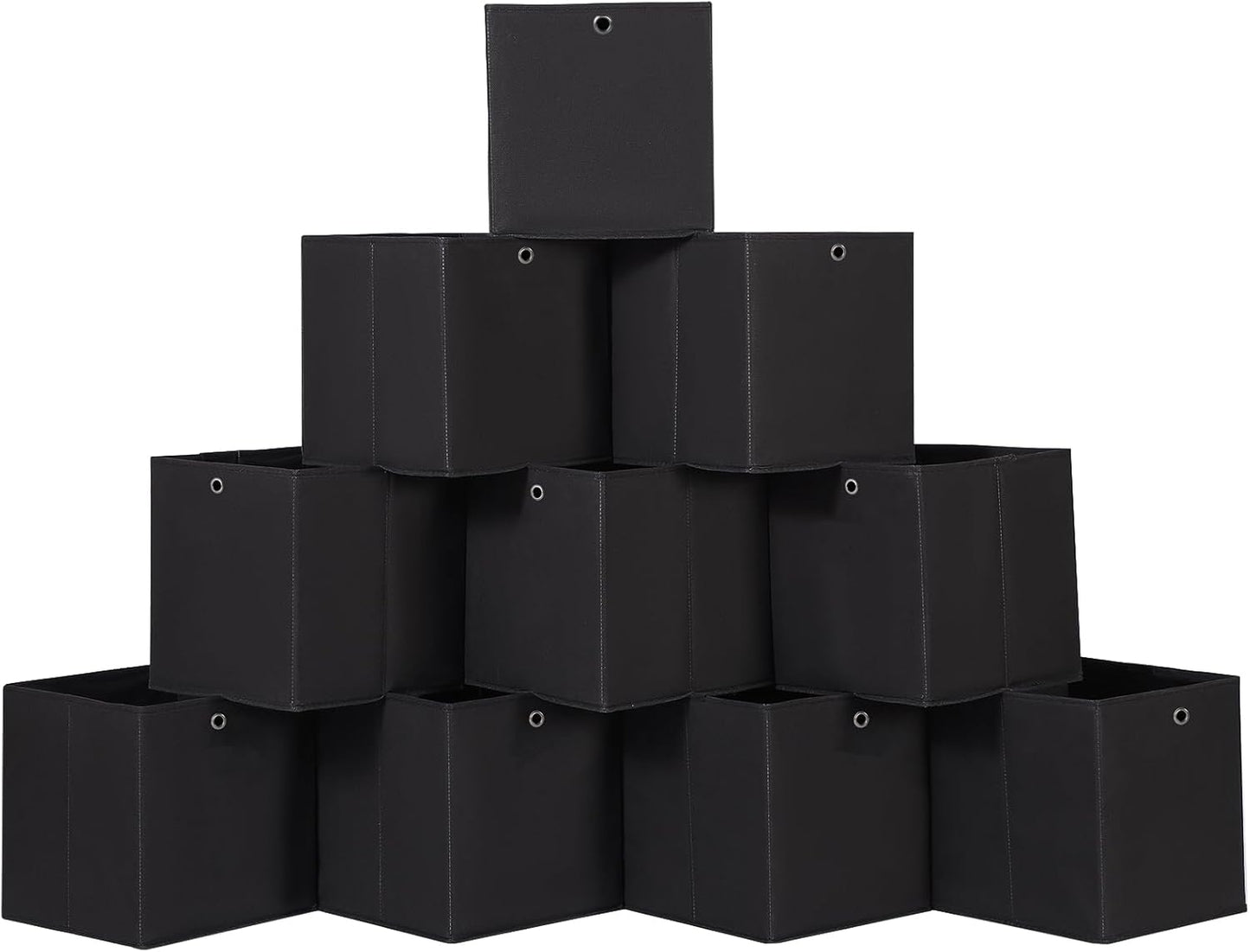Foldable Storage Cubes Bins for Home Organization - Set of 10