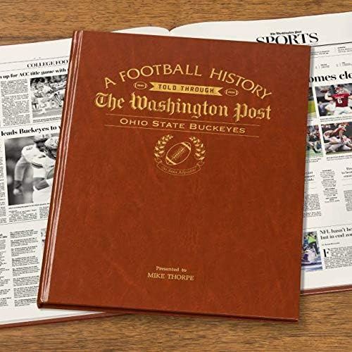 Personalized College Football History Book