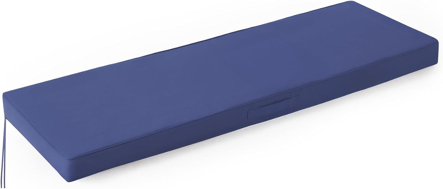 Outdoor Bench Cushions for Furniture, Waterproof and Fade Resistant