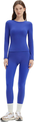 Women 2 Piece Workout Set with Tummy Control Leggings - Soft Fit