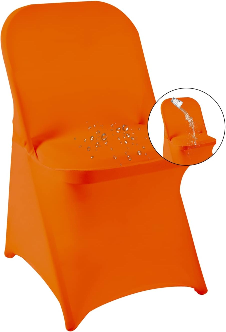 Spandex Folding Waterproof Chair Cover for Events and Parties