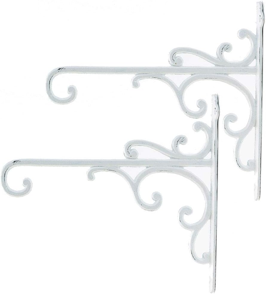 Sungmor Cast Iron Wall Hook Plant Hangers for Home & Garden