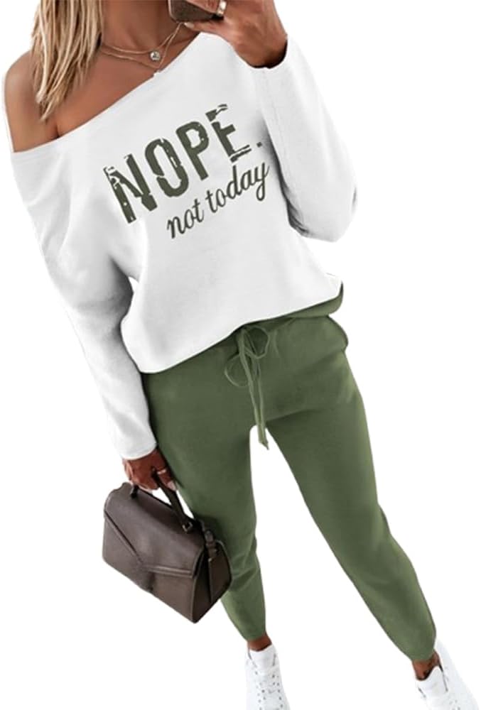 CHICME Women Tracksuit 2025 Fall Cozy 2 Piece Outfit Set