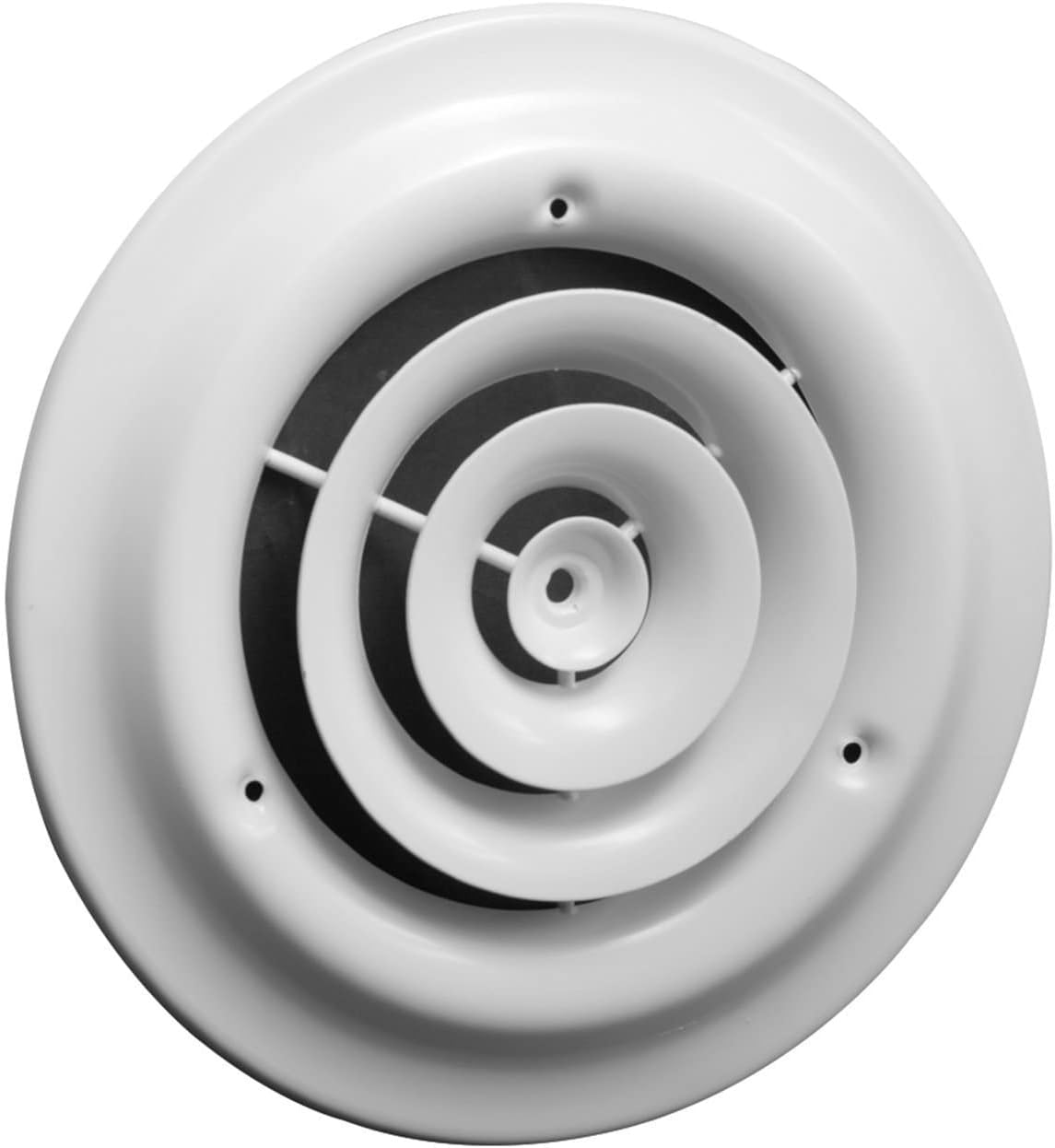 HVAC Premium 10 in Round Steel Ceiling Diffuser for Easy Air Flow