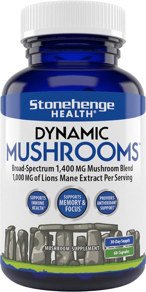 Dynamic Mushrooms for Brain & Immune Support - Stonehenge Health