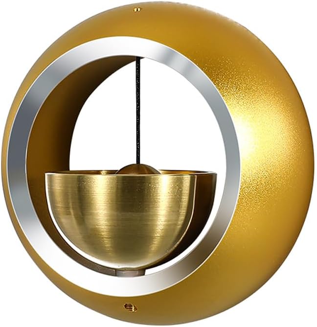 Unique Gold Shopkeepers Doorbell Chime - Creative Decor