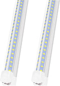LED Shop Lights 4FT 6500K 50W 7000LM - Bright V-Shape Garage Lighting