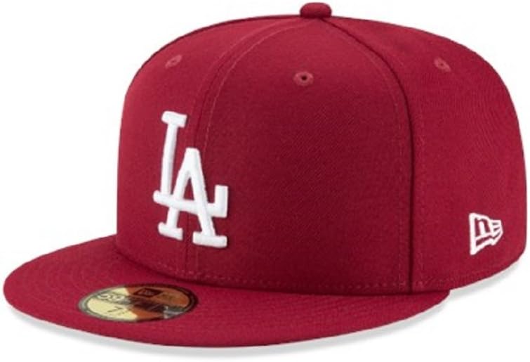 Los Angeles Dodgers Cardinal Basic 59Fifty Fitted Cap Review