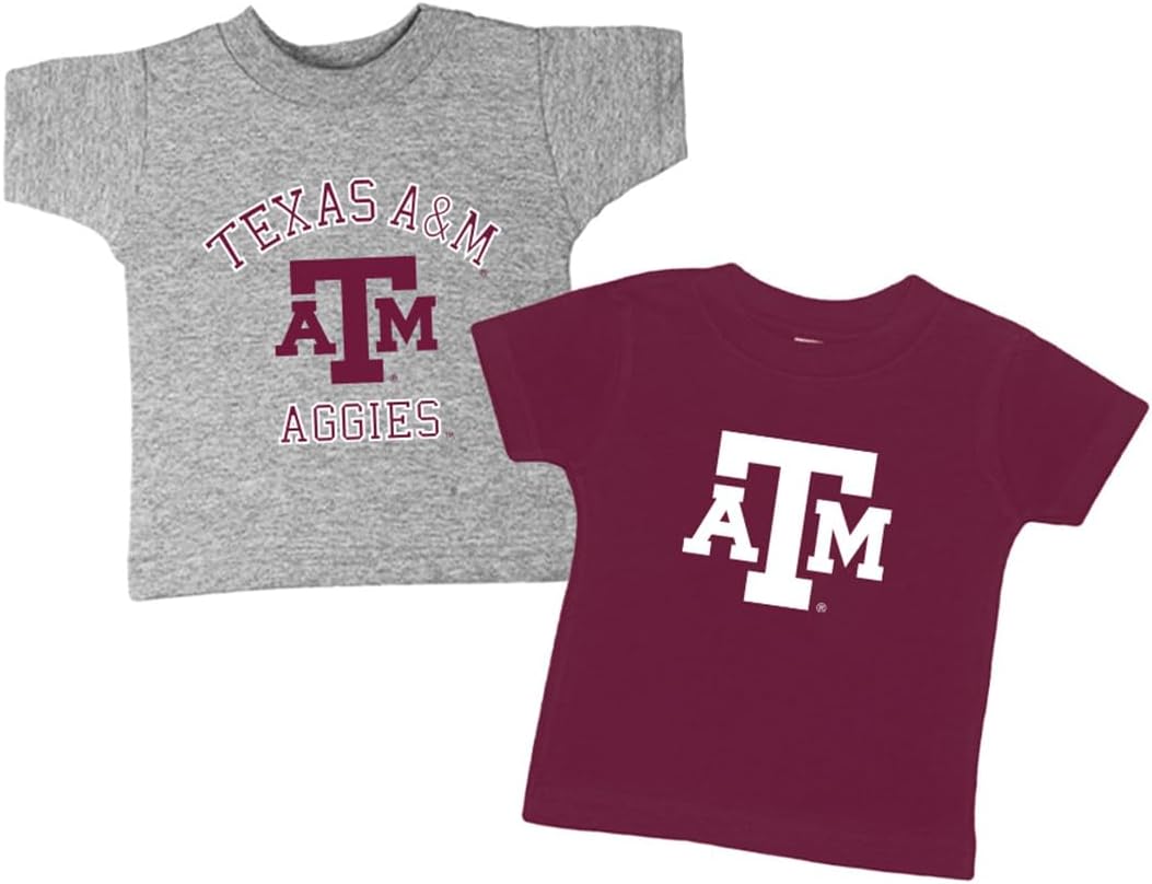 Toddler Short Sleeve T-Shirts for Texas A&M Aggies Fans
