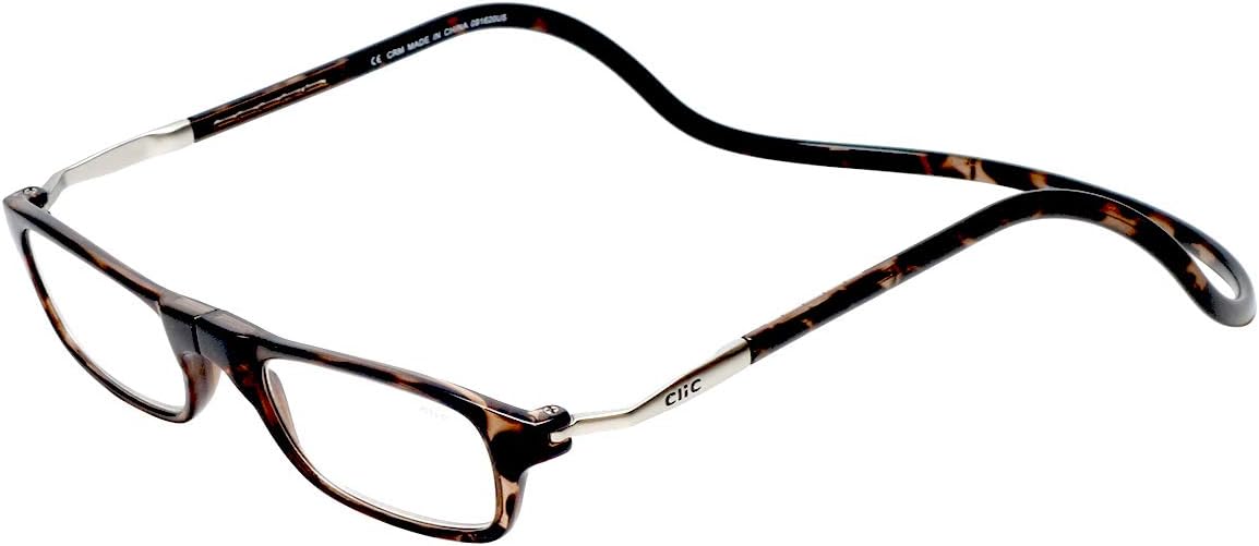 Clic Magnetic Reading Glasses for Men or Women - Durable & Stylish
