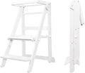 Foldable Toddler Learning Standing Tower - Adjustable 3 Heights