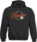 Vintage Style Hoodie for Men Who Love Baseball